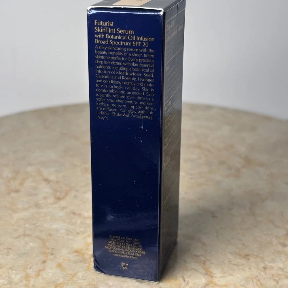 Estee Lauder Futurist SkinTint Serum 1oz‎ 1W1 Bone SPF 20 Botanical Oil Infusion